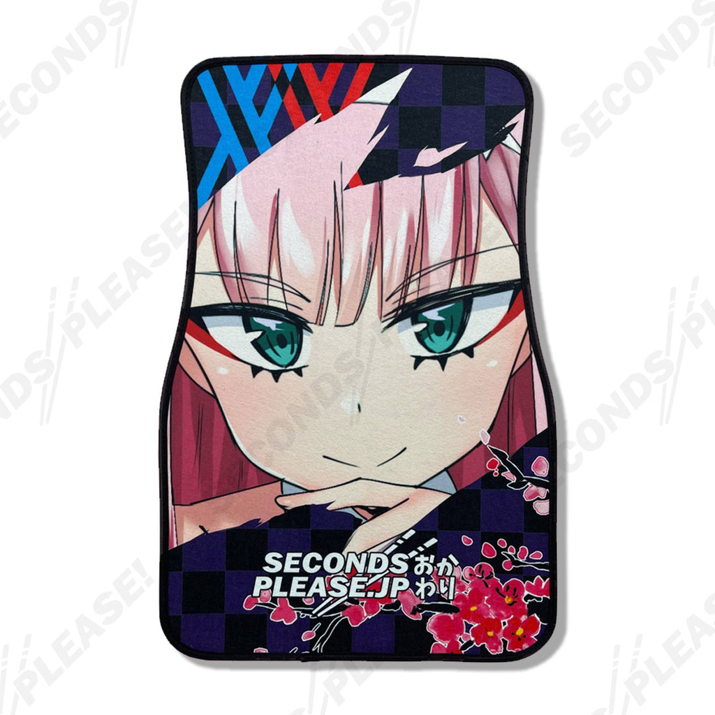 Zero two deals car mats